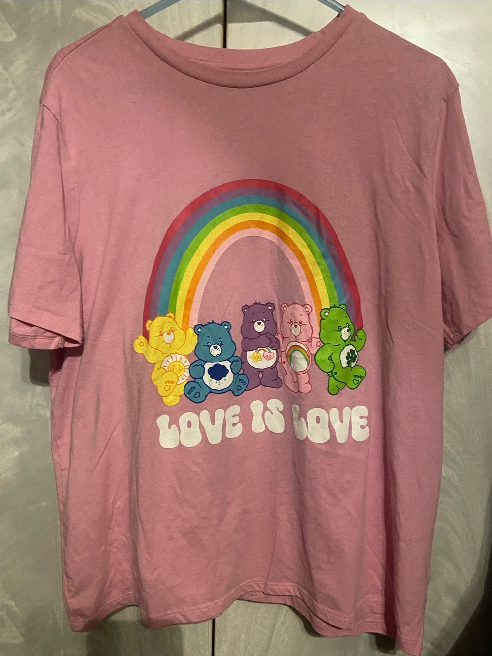 Women’s Care Bears Love is Love Pride T-Shirt